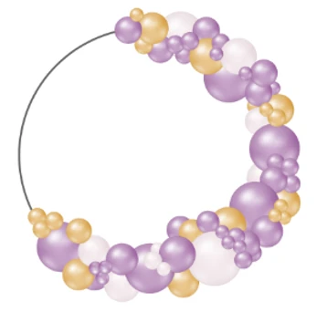 Crescent circle arch