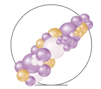 Partial circle arch